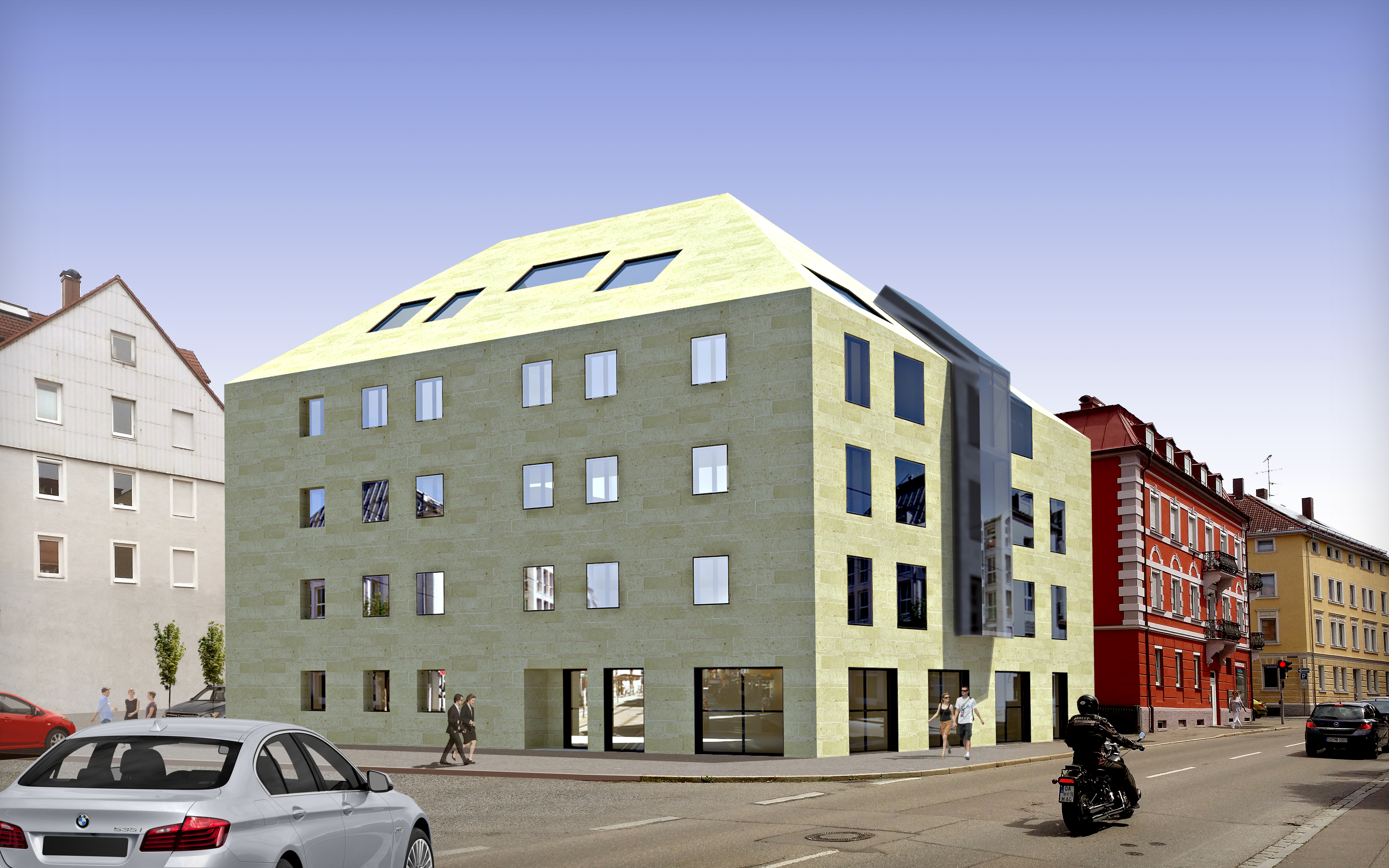 Wohn-Geschäftshaus in Kempten -Projekt